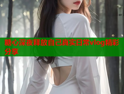 糖心深夜释放自己真实日常vlog精彩分享