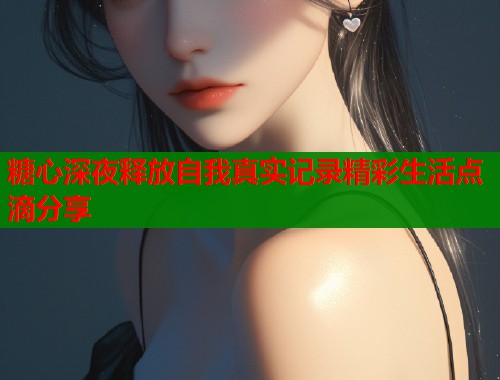 糖心深夜释放自我真实记录精彩生活点滴分享