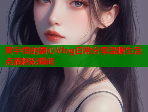 黄宇恒的糖心Vlog日常分享温暖生活点滴精彩瞬间