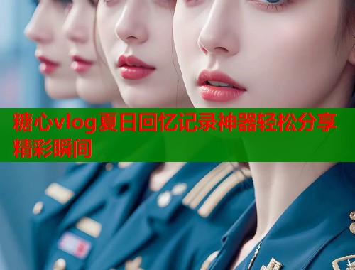 糖心vlog夏日回忆记录神器轻松分享精彩瞬间
