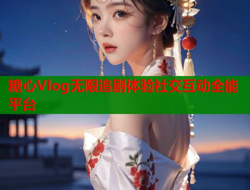 糖心Vlog无限追剧体验社交互动全能平台