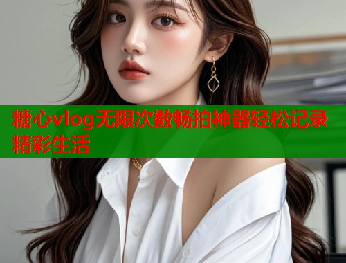 糖心vlog无限次数畅拍神器轻松记录精彩生活