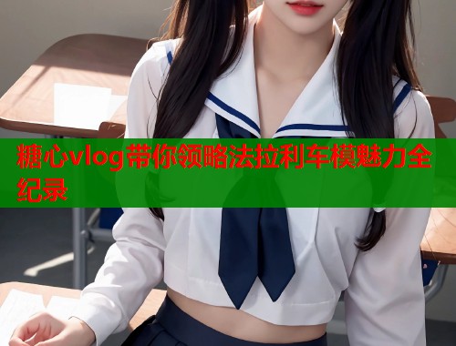 糖心vlog带你领略法拉利车模魅力全纪录