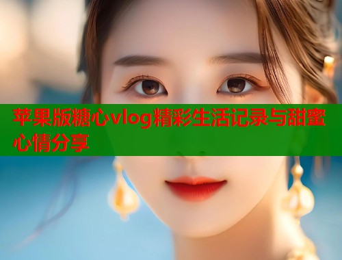 苹果版糖心vlog精彩生活记录与甜蜜心情分享
