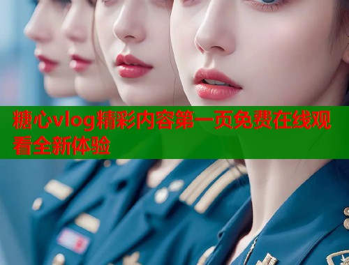 糖心vlog精彩内容第一页免费在线观看全新体验