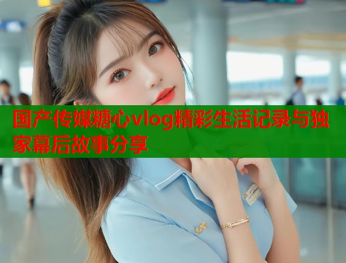 国产传媒糖心vlog精彩生活记录与独家幕后故事分享